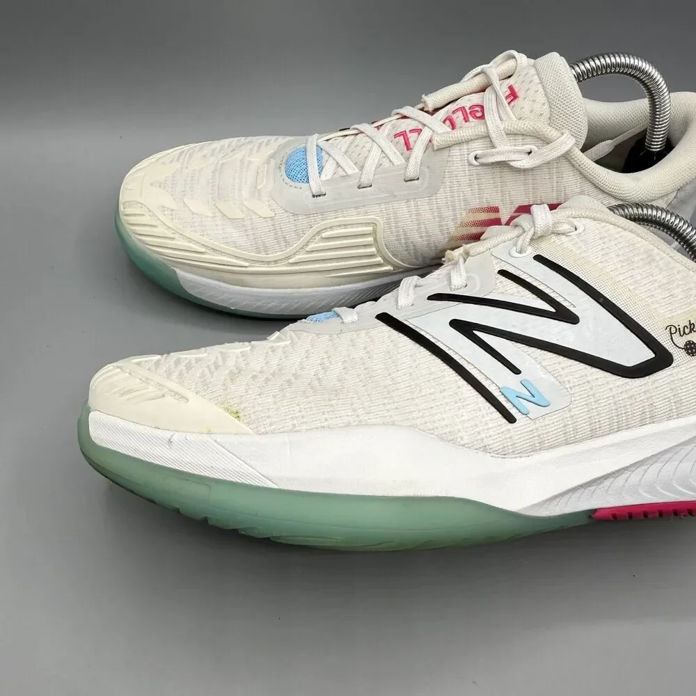 New Balance FuelCell 996v5 Women Pickleball Tennis Shoes White Size 10.5